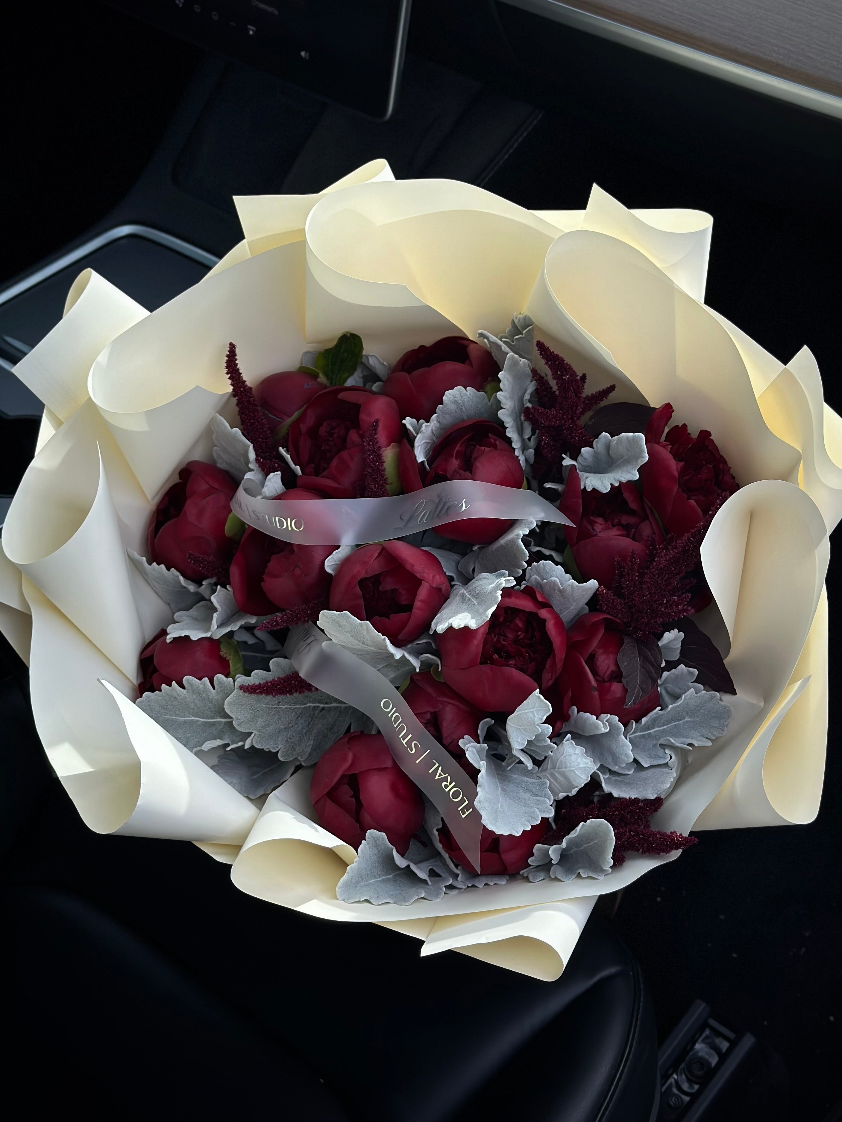 Velvet Passion – Peonies and Dusty Accents