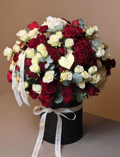 Luxury Flower Box by Lattes Floral - Premium Delivery in Laguna Beach and Orange County