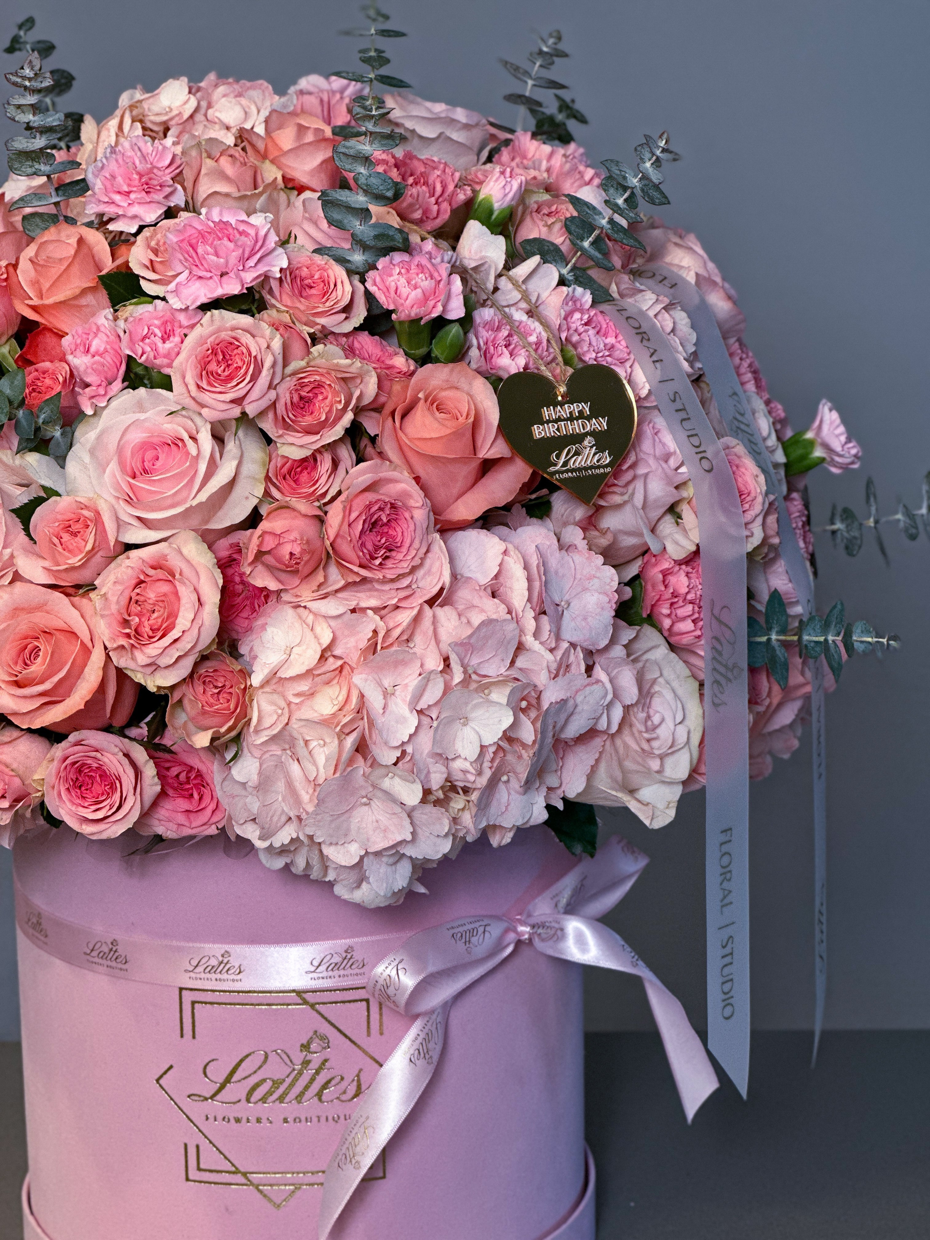 Blush Harmony – Flower Box