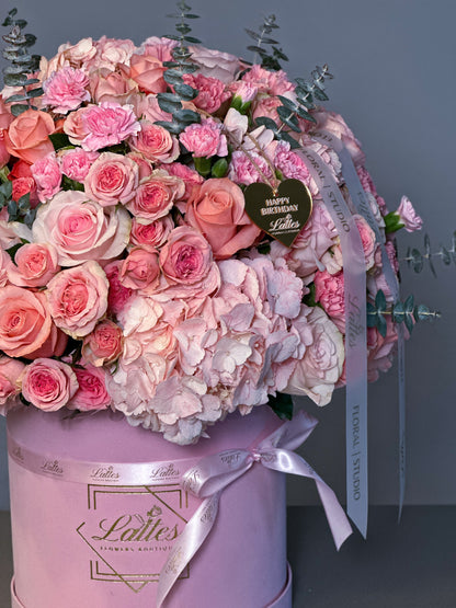 Blush Harmony – Flower Box