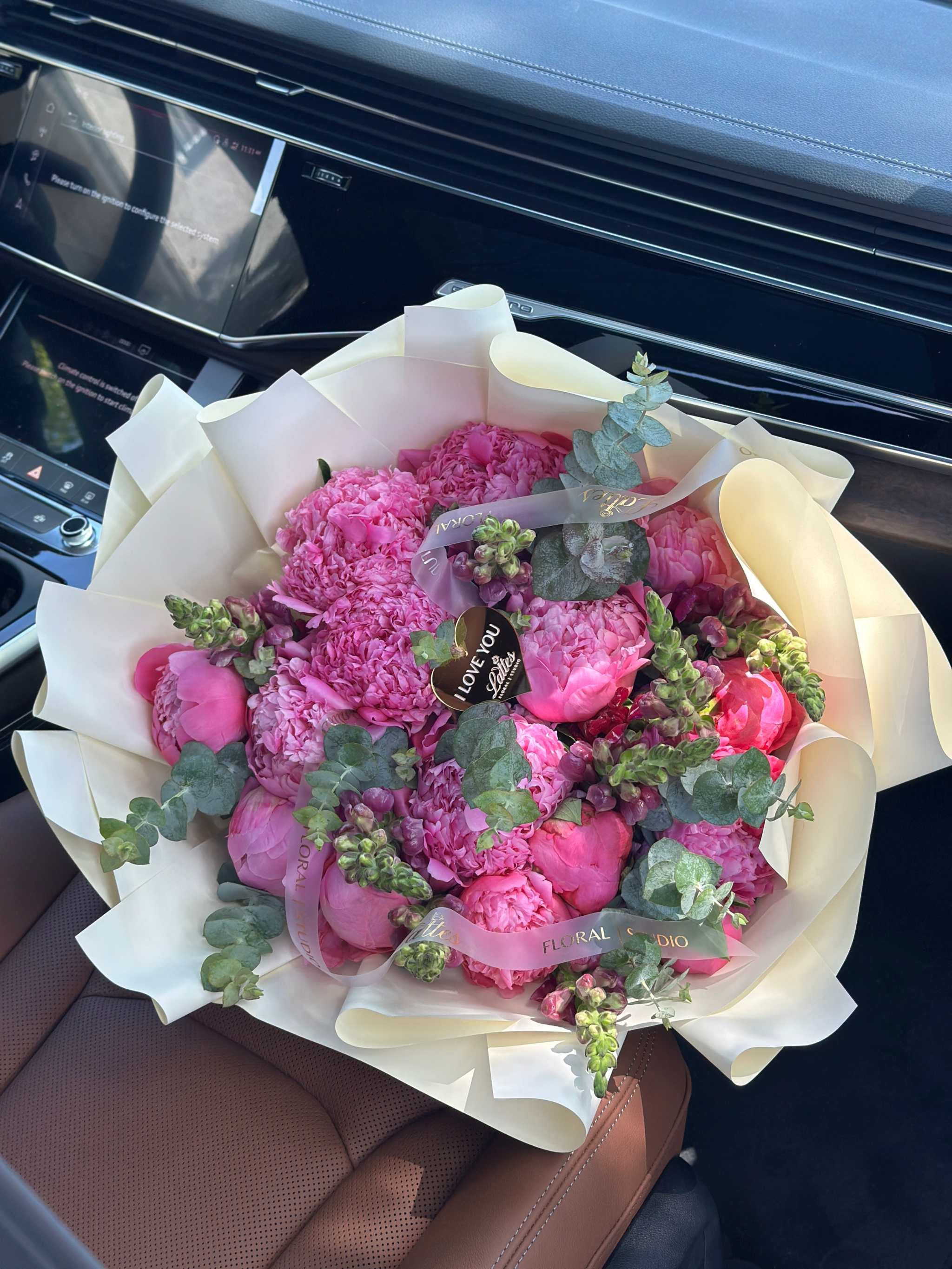 Wild Peony Garden – Peonies & Greenery Bouquet