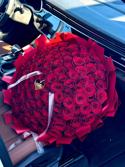 Luxury Red Roses Bouquet