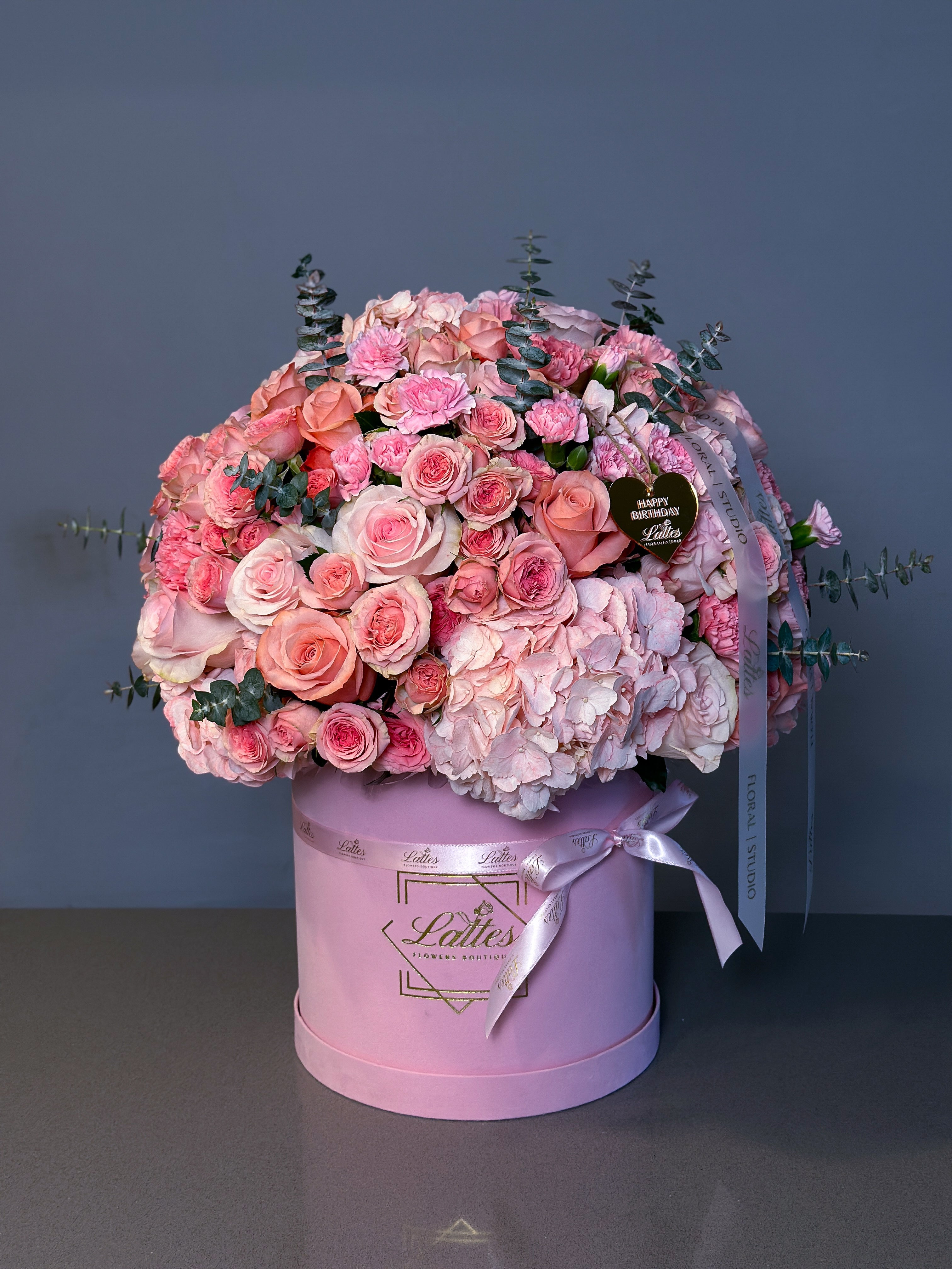 Blush Harmony – Flower Box