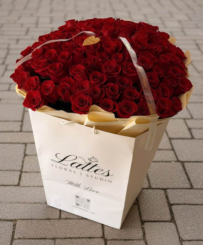 Luxury Red Roses Bouquet