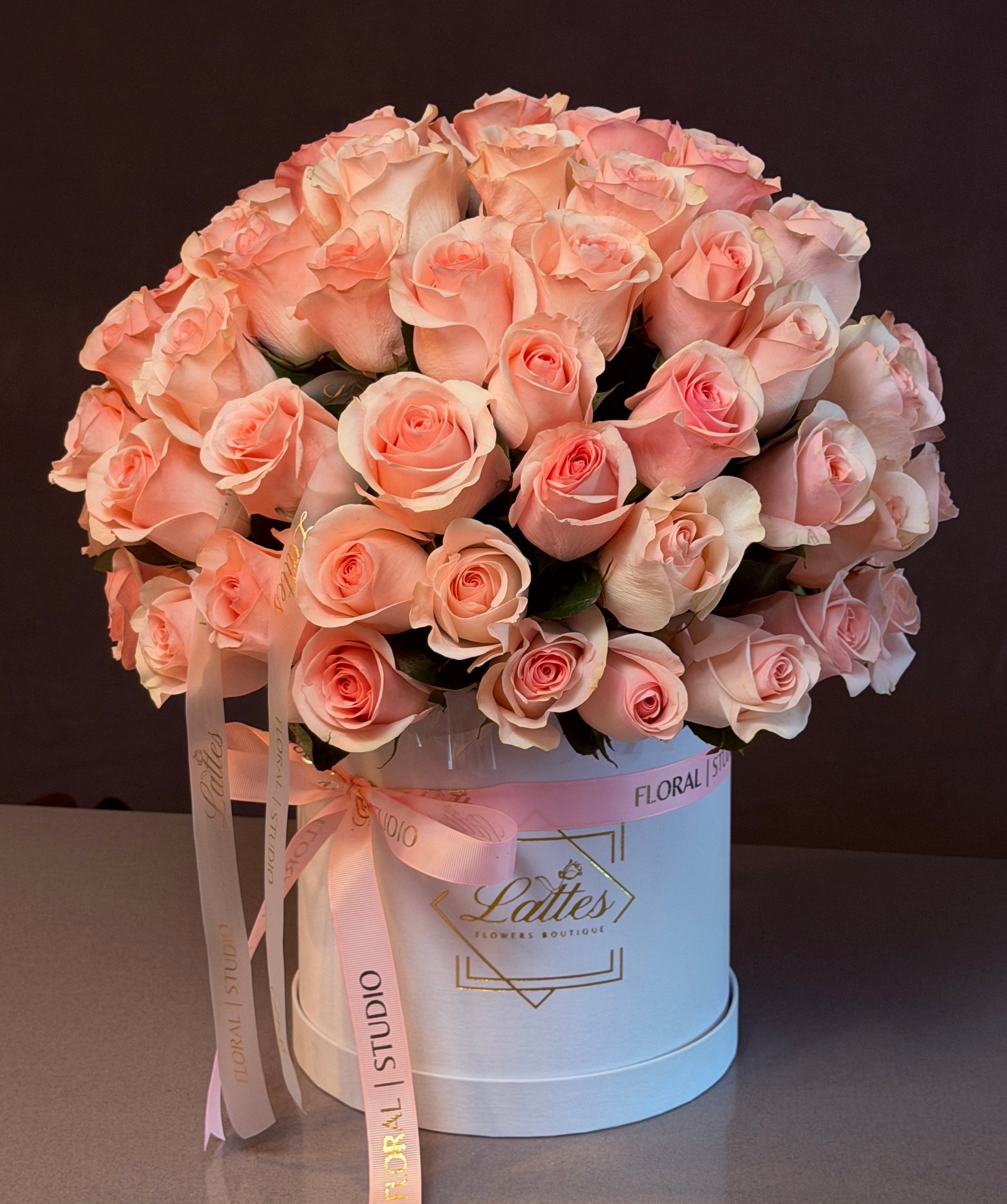 Mono Pink Roses