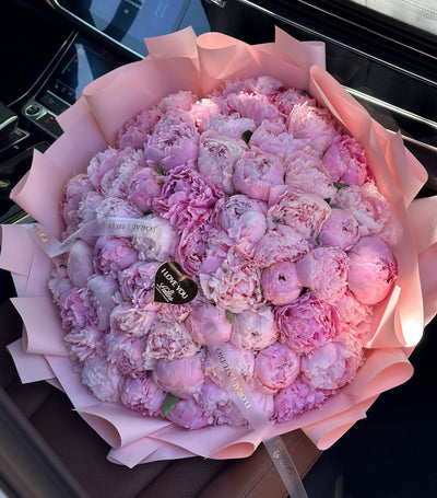 Peony Love – Pink Peonies Bouquet