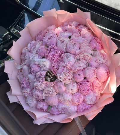 Peony Love – Pink Peonies Bouquet