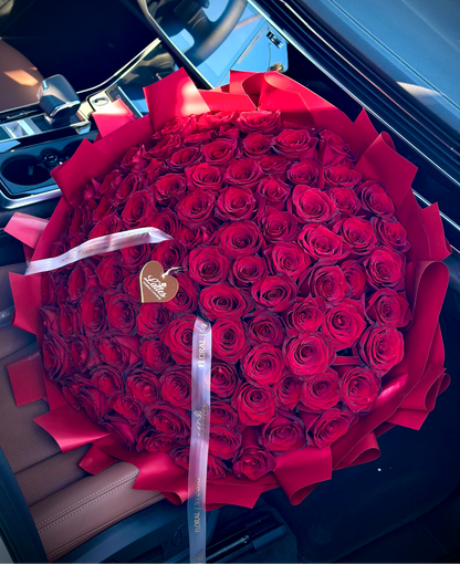 Luxury Red Roses Bouquet
