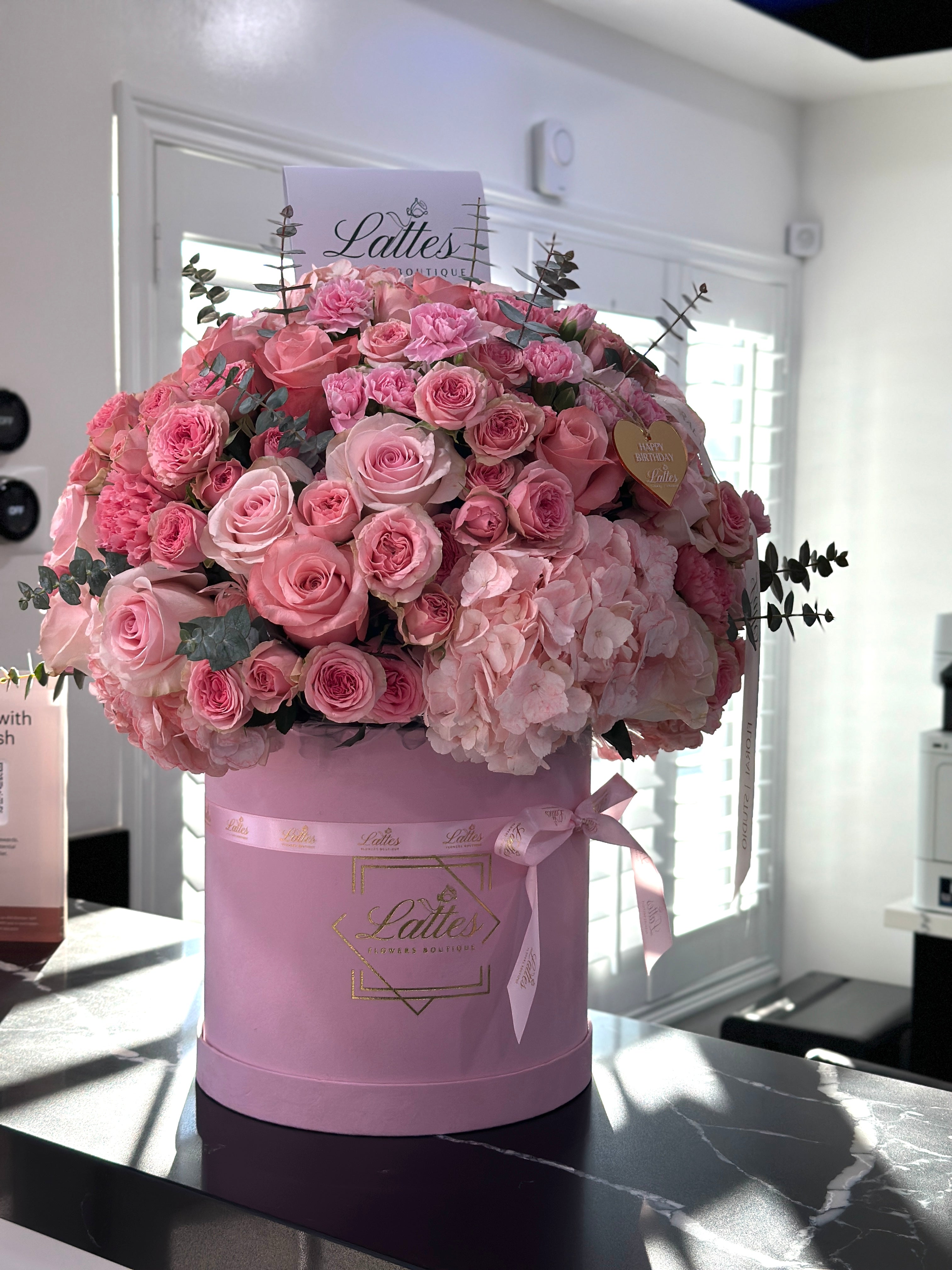 Blush Harmony – Flower Box